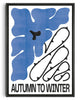 Cargar imagen en el visor de la galería, Autumn to Winter contemporary wall art print by Alexander Khabbazi - sold by DROOL