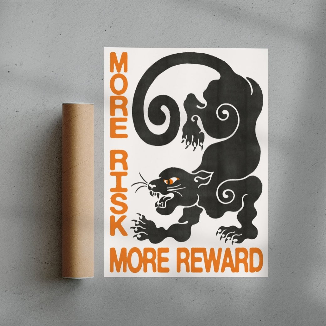 Risk Reward contemporary wall art print by Alexander Khabbazi - sold by DROOL