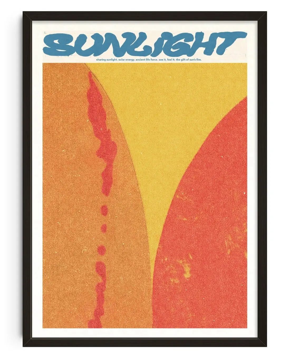 sunlight contemporary wall art print by Imo Sinclair - sold by DROOL