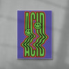 ACID contemporary canvas art print by Ignorance1 - sold by DROOL