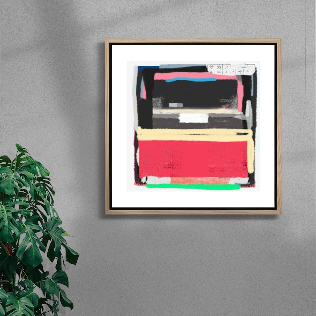 Pastel1 contemporary wall art print by IRSKIY - sold by DROOL