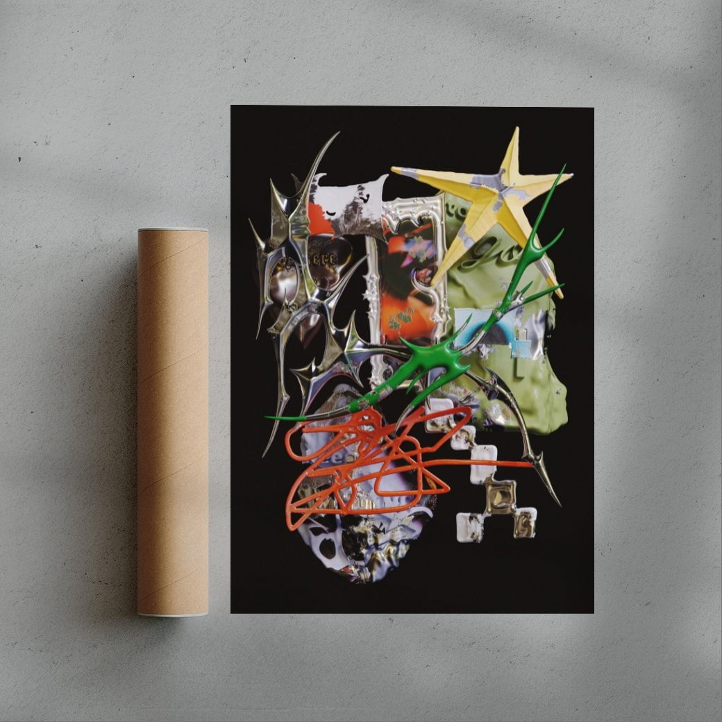 Phantom Route contemporary wall art print by Kitasavi - sold by DROOL