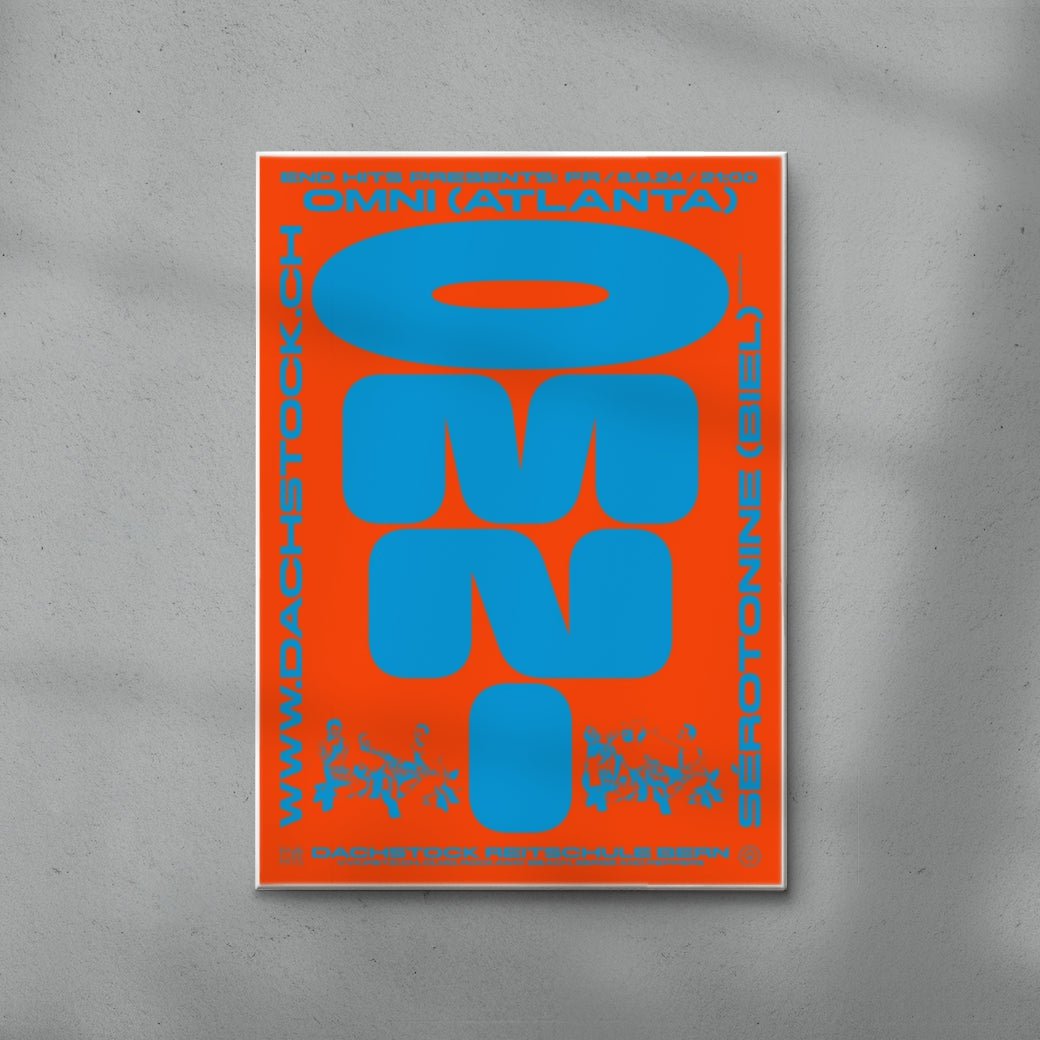 OMNI contemporary wall art print by Bollo - sold by DROOL