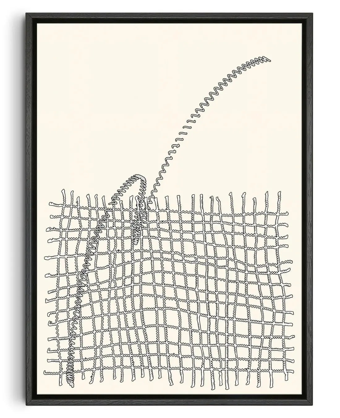 Over It contemporary wall art print by Jannis Zell - sold by DROOL