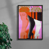 East Palace West Palace contemporary canvas art print by MENSLIES - sold by DROOL