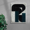 Idol 4 contemporary wall art print by Aleksandar Bezinovic - sold by DROOL