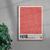 Cherry Tree Fields contemporary wall art print by George Kempster - sold by DROOL