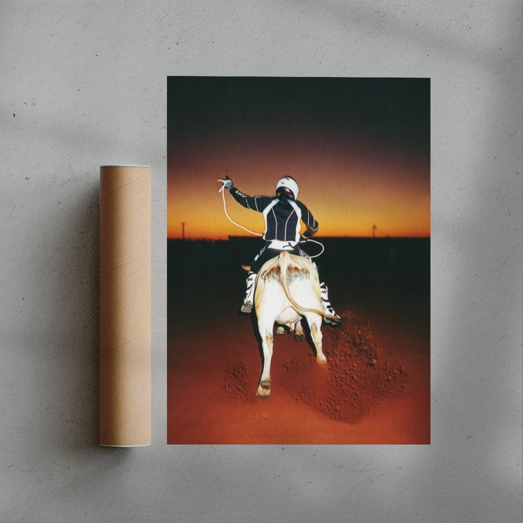 REAR UP contemporary wall art print by Ces XC - sold by DROOL