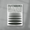 Enantiodromia contemporary wall art print by Utsav Verma - sold by DROOL