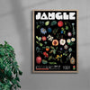 JANGLE contemporary wall art print by George Kempster - sold by DROOL