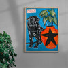 Staying Grounded contemporary wall art print by Caitlin Flood-Molyneux - sold by DROOL