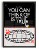 Cargar imagen en el visor de la galería, Everything Is True contemporary wall art print by MEDG - sold by DROOL