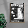 Kerala Dust at Felons contemporary canvas art print by Gabrielle White - sold by DROOL