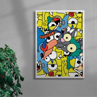 Thumbnail for Simpson Megamixed contemporary wall art print by Ignorance1 - sold by DROOL