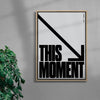 THIS MOMENT contemporary wall art print by Brad Mead - sold by DROOL
