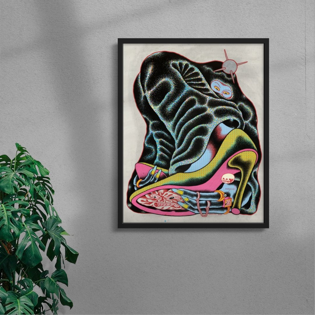 Secret No. 1 contemporary wall art print by LINWENXIN - sold by DROOL