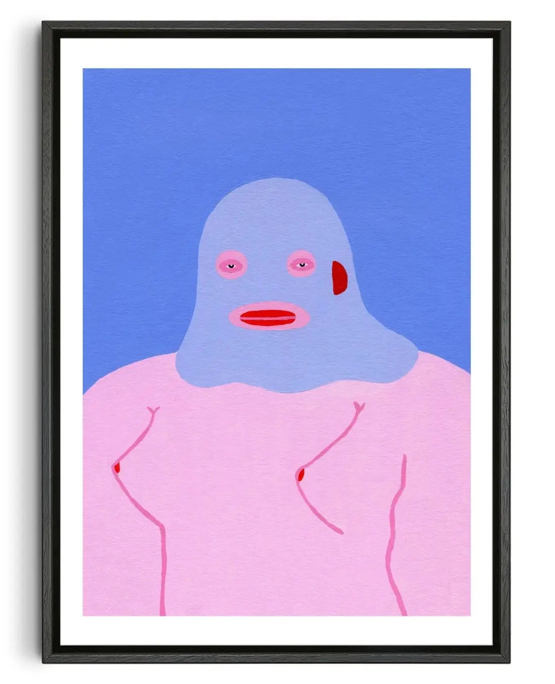 Executioner contemporary wall art print by Kissi Ussuki - sold by DROOL