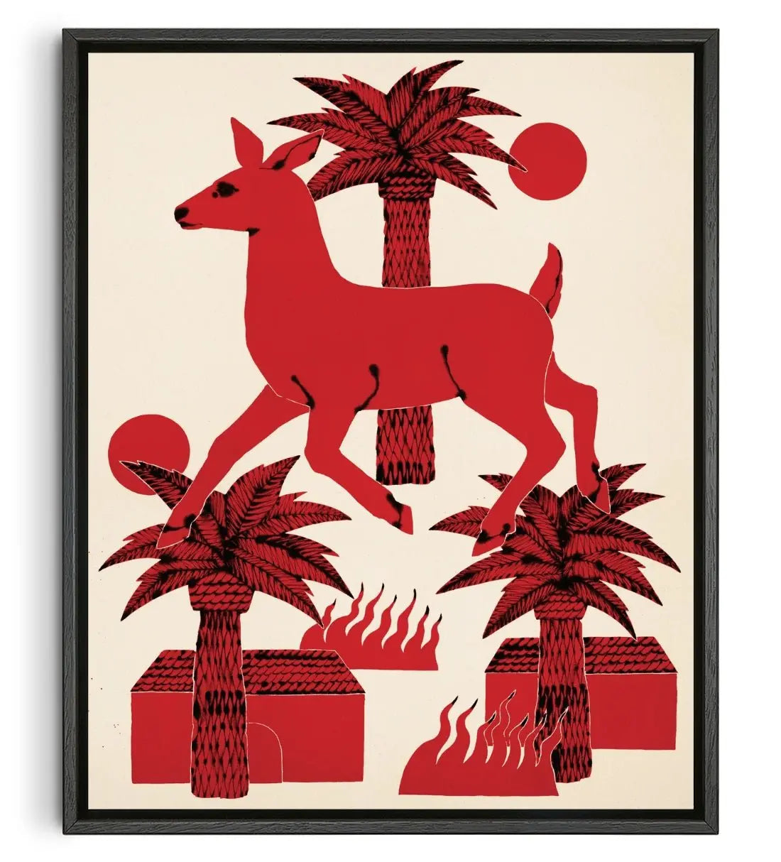 Before the Smoke contemporary wall art print by Kwonny - sold by DROOL