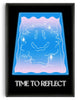 Load image into Gallery viewer, TIME TO REFLECT contemporary wall art print by GOOD OMEN - sold by DROOL
