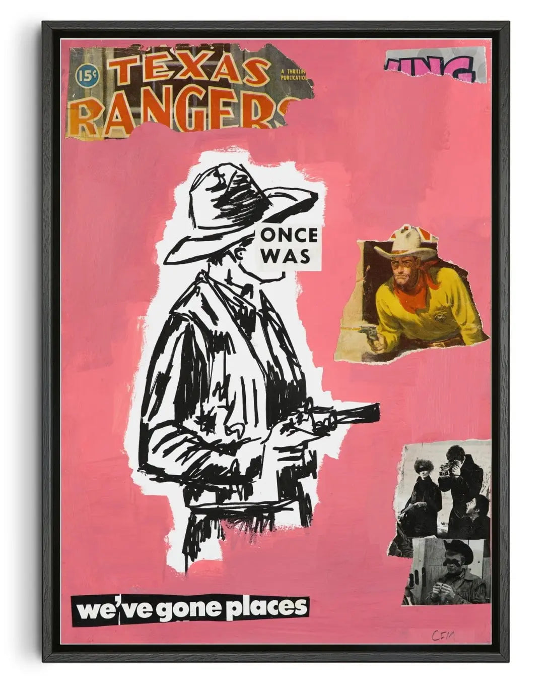 Change contemporary wall art print by Caitlin Flood-Molyneux - sold by DROOL