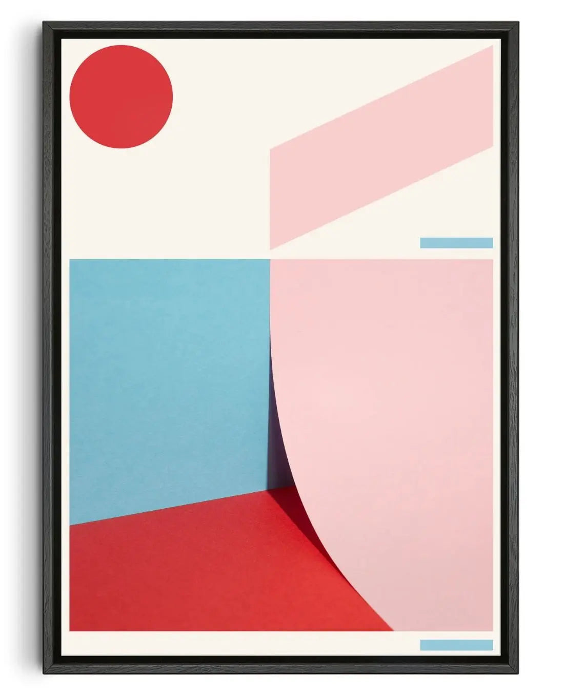 New Formalism I contemporary wall art print by Linus Lohoff - sold by DROOL