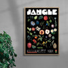 JANGLE contemporary wall art print by George Kempster - sold by DROOL