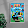 Stay weird 2 contemporary wall art print by Ovcharka - sold by DROOL