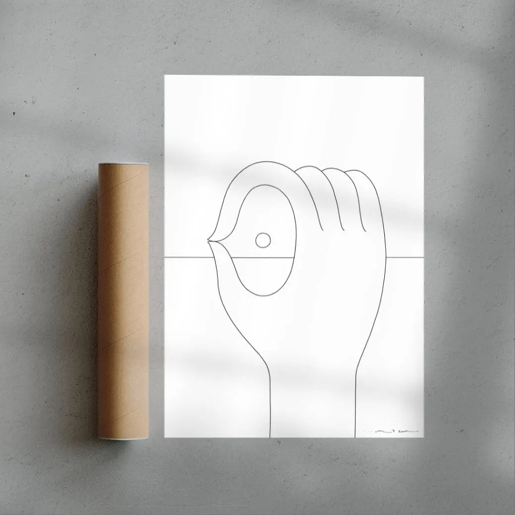 focus contemporary wall art print by CHIAKI KOBAYASHI - sold by DROOL