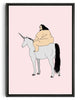 Bild in Galerie-Viewer laden, Unicorn contemporary wall art print by Donald Sanger - sold by DROOL