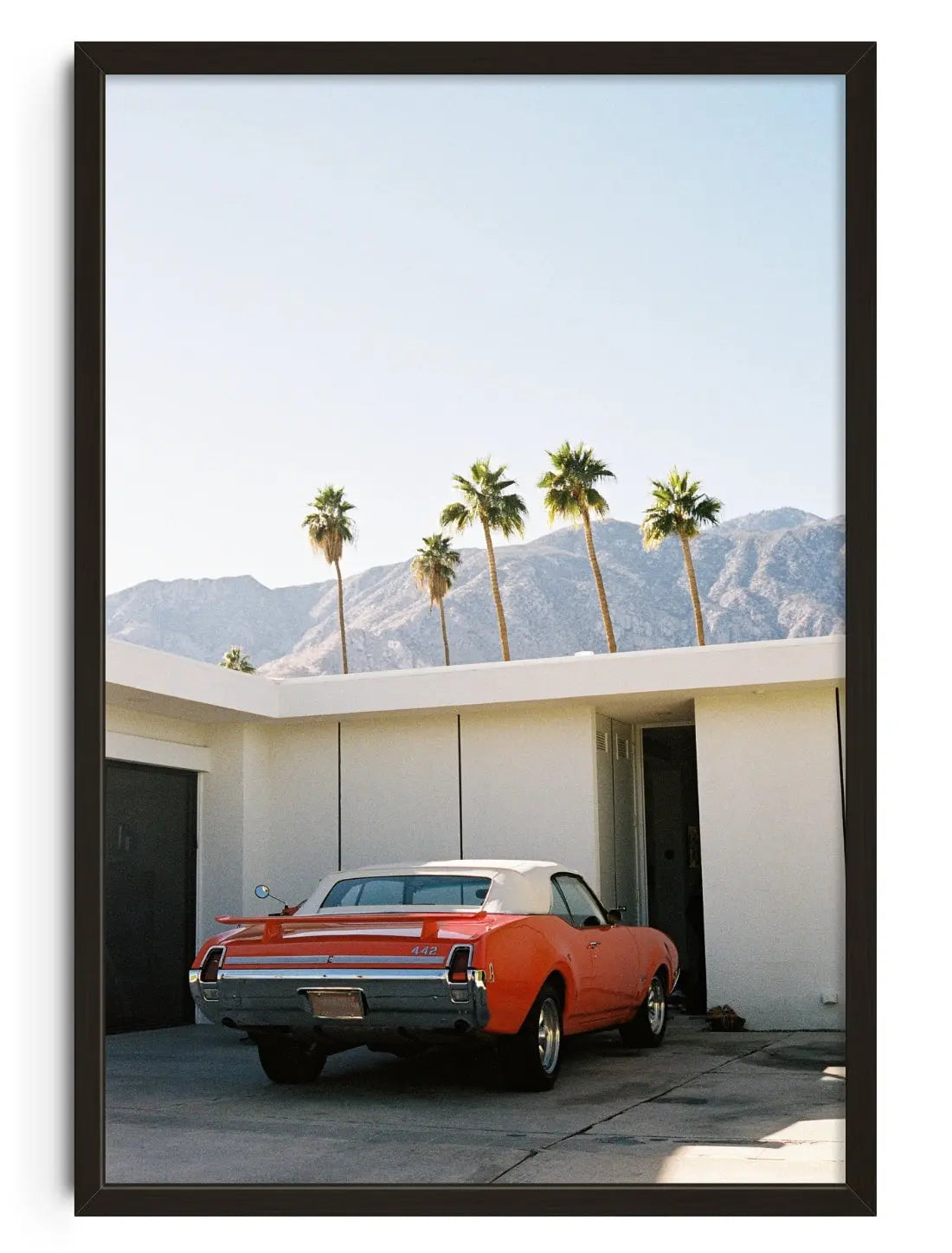 Driveway contemporary wall art print by Thomas Irwin - sold by DROOL