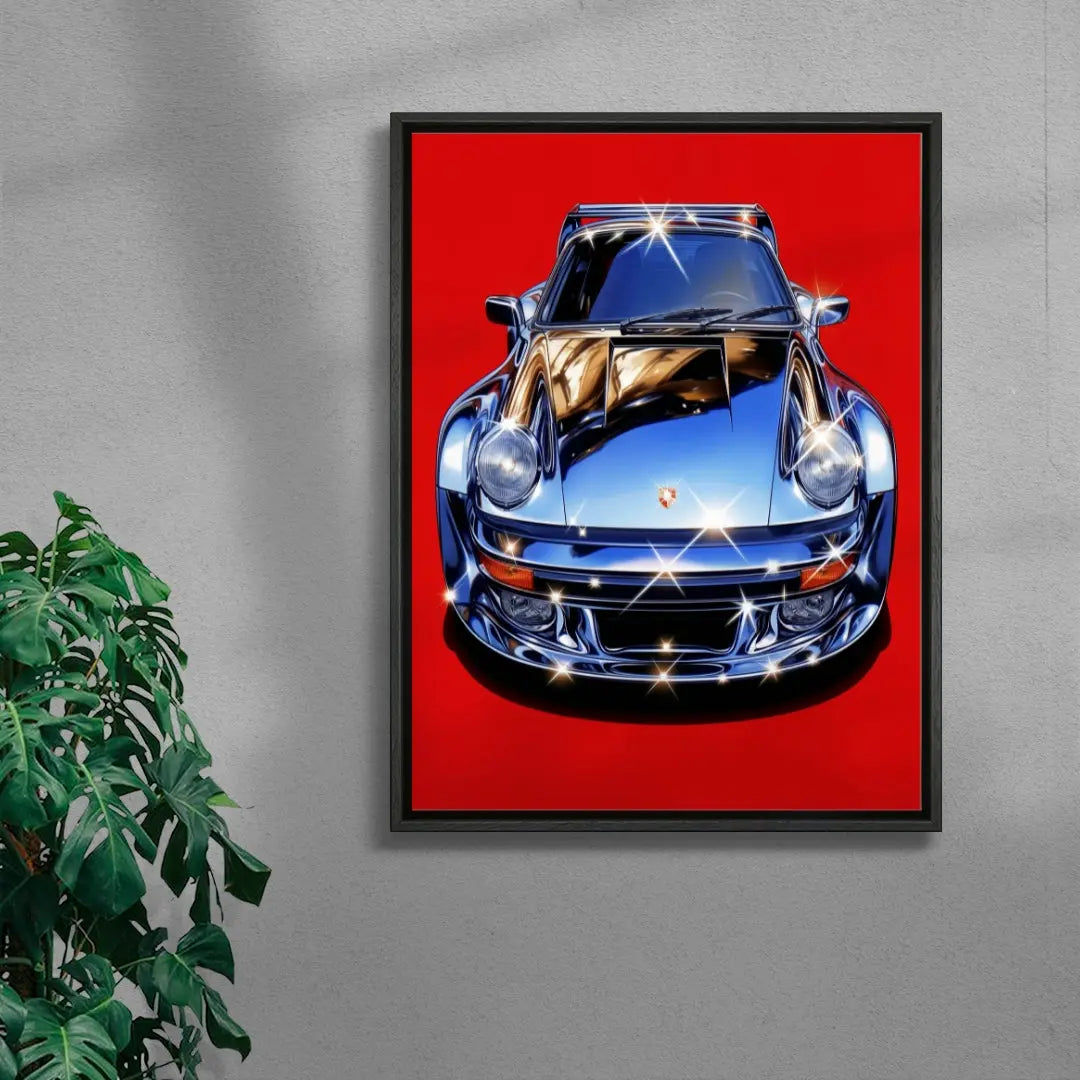 Chrome Porsche