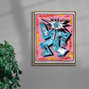 Migraines contemporary wall art print by Kwonny - sold by DROOL