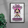 Club Ecstasy contemporary wall art print by Othman Zougam - sold by DROOL