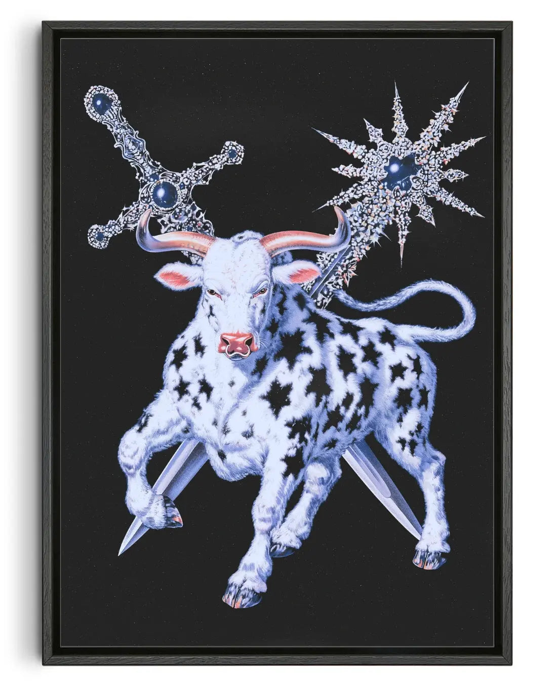 power contemporary canvas print by Blank Embrace - sold by DROOL