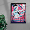 Thunderwater contemporary wall art print by Billy Bagilhole - sold by DROOL