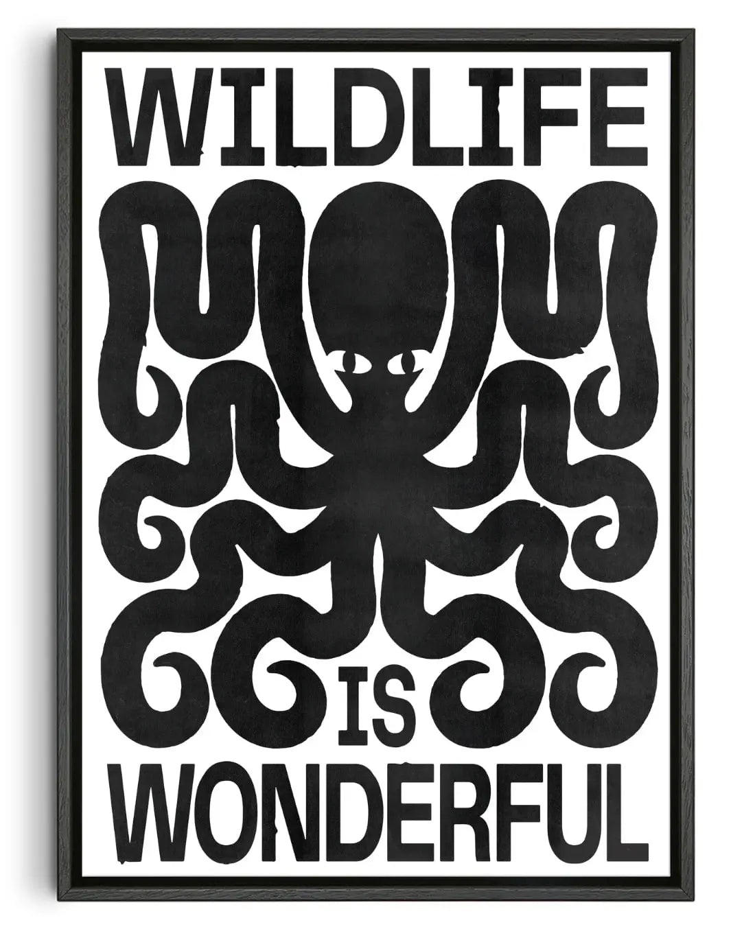 Wildlife contemporary wall art print by Alexander Khabbazi - sold by DROOL
