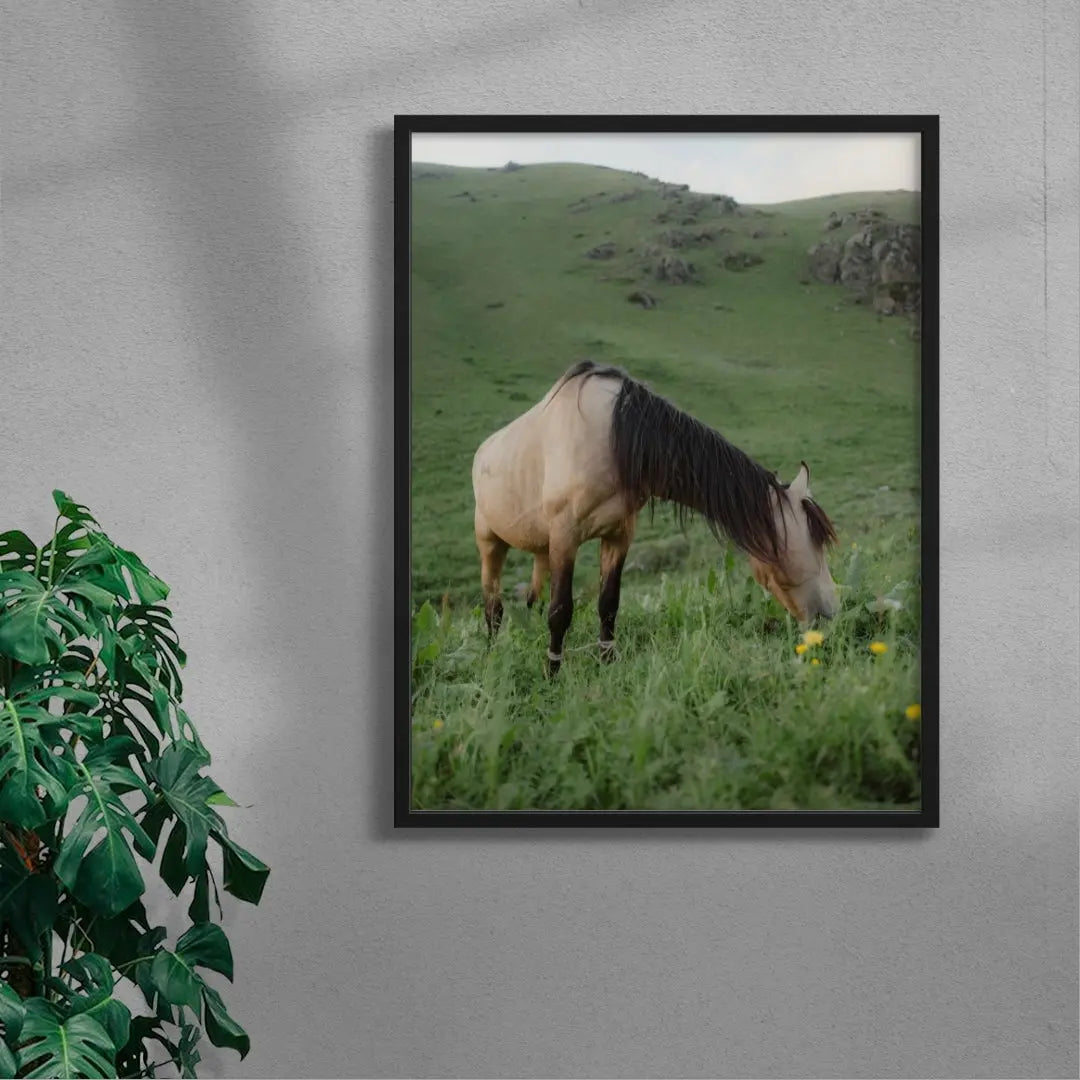 GRAZE contemporary wall art print by Megan Rogers - sold by DROOL