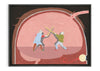 Bild in Galerie-Viewer laden, Brain Scan contemporary wall art print by June Gutman - sold by DROOL