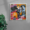 Ambush contemporary wall art print by Caitlin Flood-Molyneux - sold by DROOL