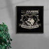 You're Not Alone contemporary wall art print by Laserblazt - sold by DROOL