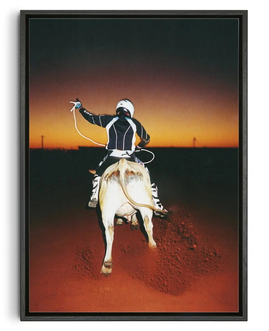 REAR UP contemporary wall art print by Ces XC - sold by DROOL