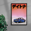 Ridge Racer Revolution (Dusk) contemporary wall art print by Will Da Costa - sold by DROOL