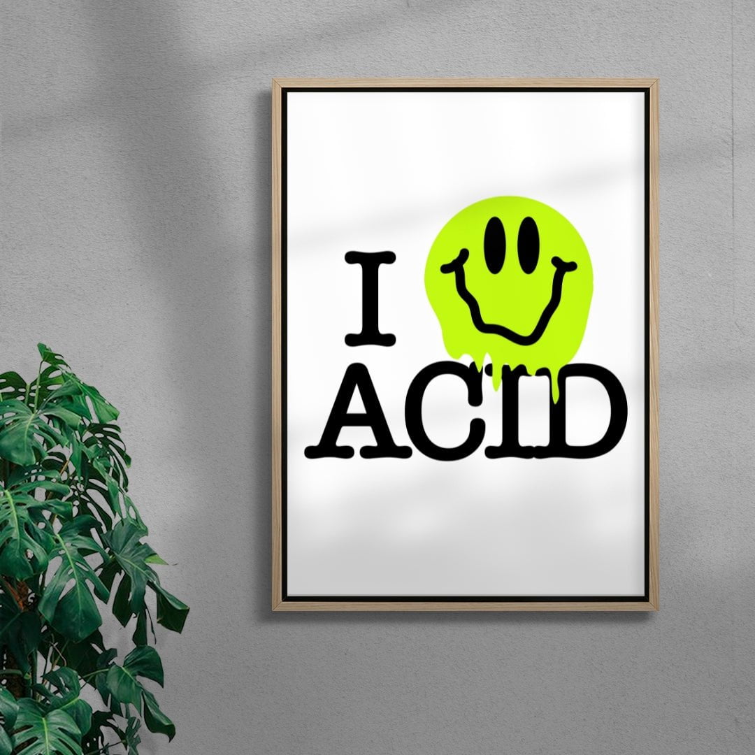 NEW YORK contemporary wall art print by Ignorance1 - sold by DROOL