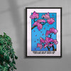 When I Let Go of What I Am contemporary wall art print by Othman Zougam - sold by DROOL