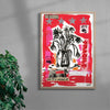 Switched Off contemporary wall art print by Caitlin Flood-Molyneux - sold by DROOL