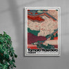 Yamato Hasedera contemporary wall art print by George Kempster - sold by DROOL