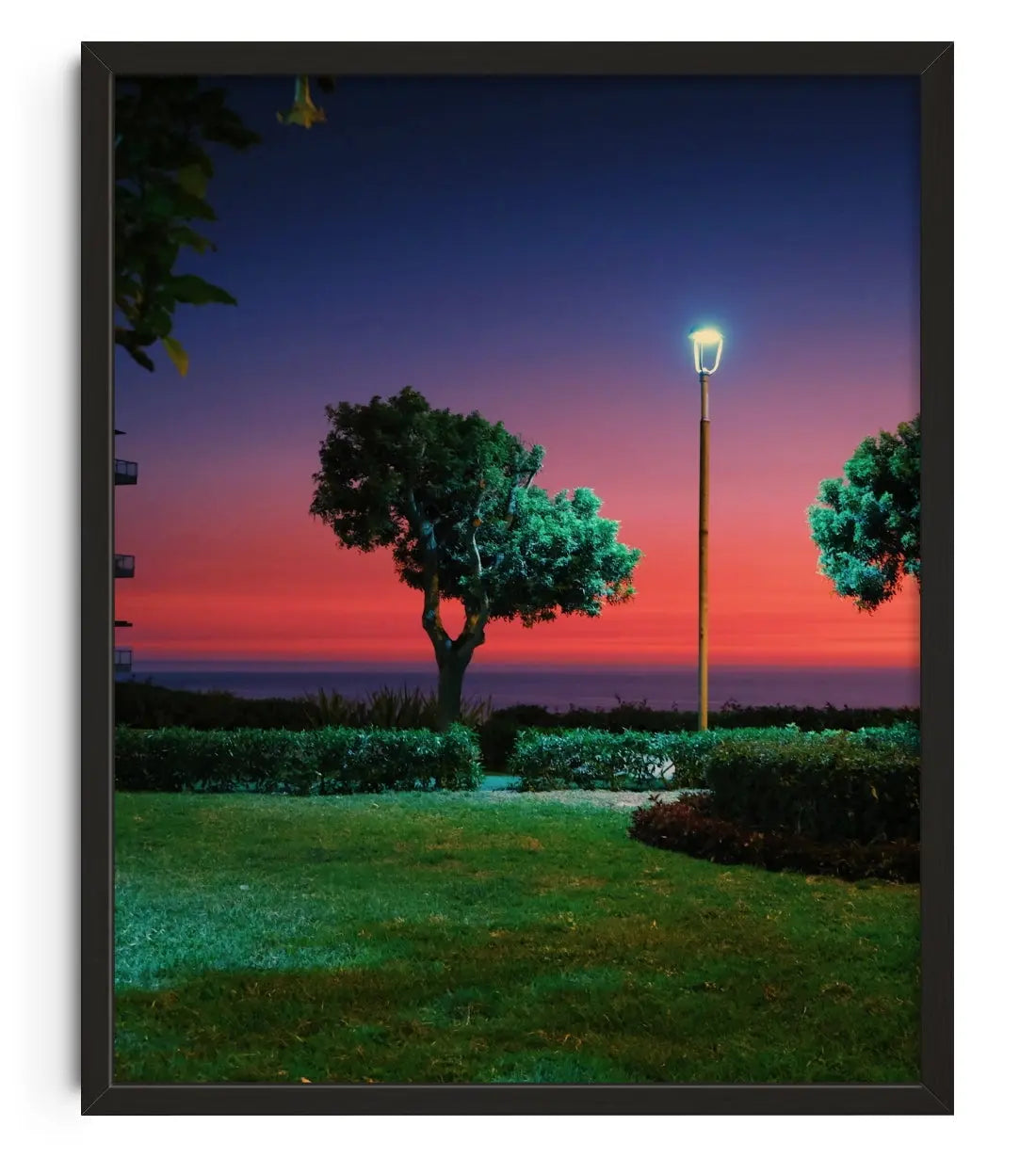 Burning sky contemporary wall art print by Mandy Sham - sold by DROOL