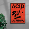 Acid Techno contemporary wall art print by Ignorance1 - sold by DROOL