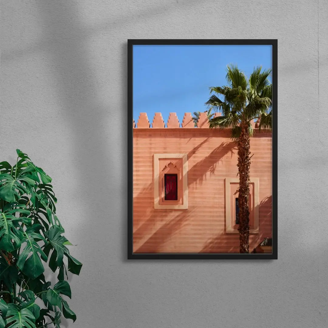 Golden Hour contemporary wall art print by Svenja Blobel - sold by DROOL