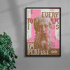 Imperfect contemporary wall art print by MEDG - sold by DROOL